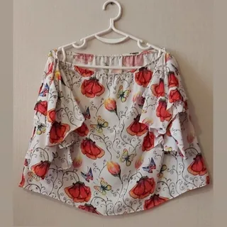 تاپ خوشرنگ با شقایق بهاری