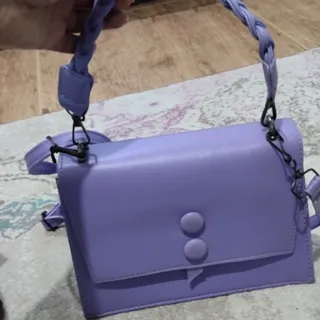 کیف رنگ یاسی کاملا نو