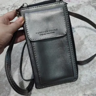 کیف نقره ای