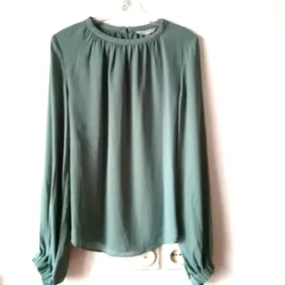 شومیز کرپ حریر مجلسی  H&M