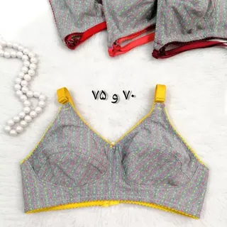 سوتین نخی خالدار