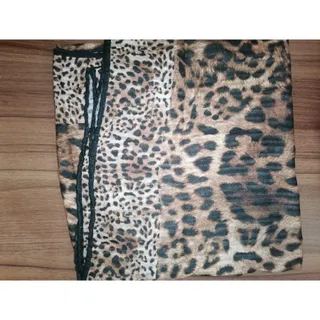 روسری قواره بزرگ پلنگی