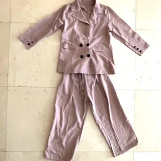 کت شلوار نخی