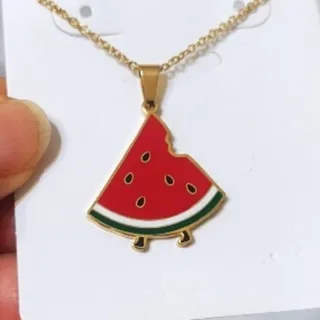 گردنبند استیل رنگ ثابت