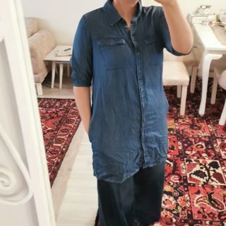 مانتو جین کاغذی