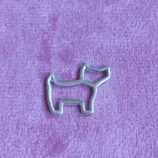 پلاک نقره سگ