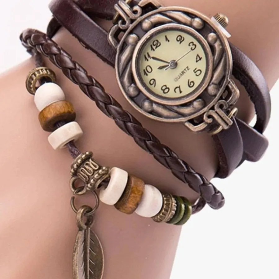 ساعت چرم زنانه