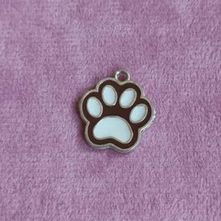 پلاک نقره پنجه سگ