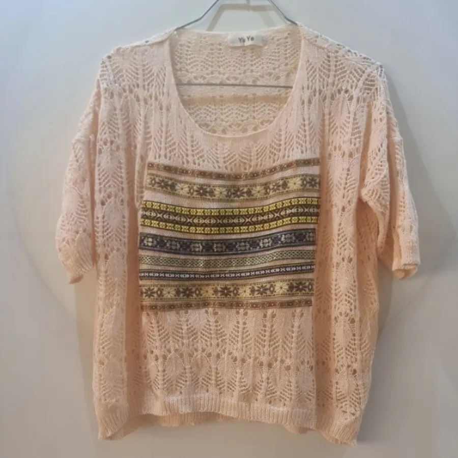 بلوز قلاب بافی