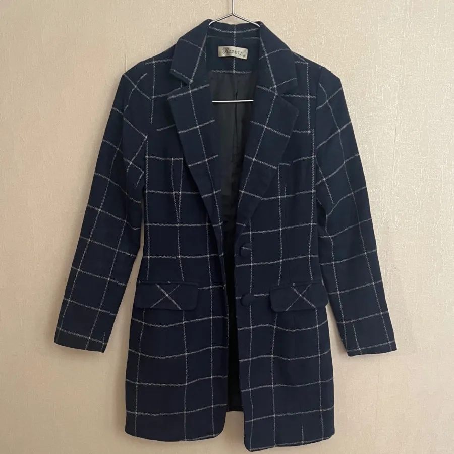 کت سورمه ای پشمی