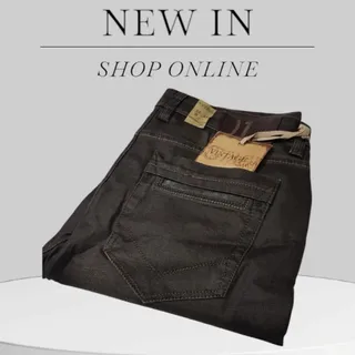 شلوارجین قهوه ای ترک