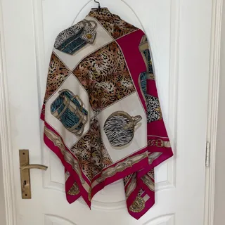 روسری لبه دست دوز خارجی