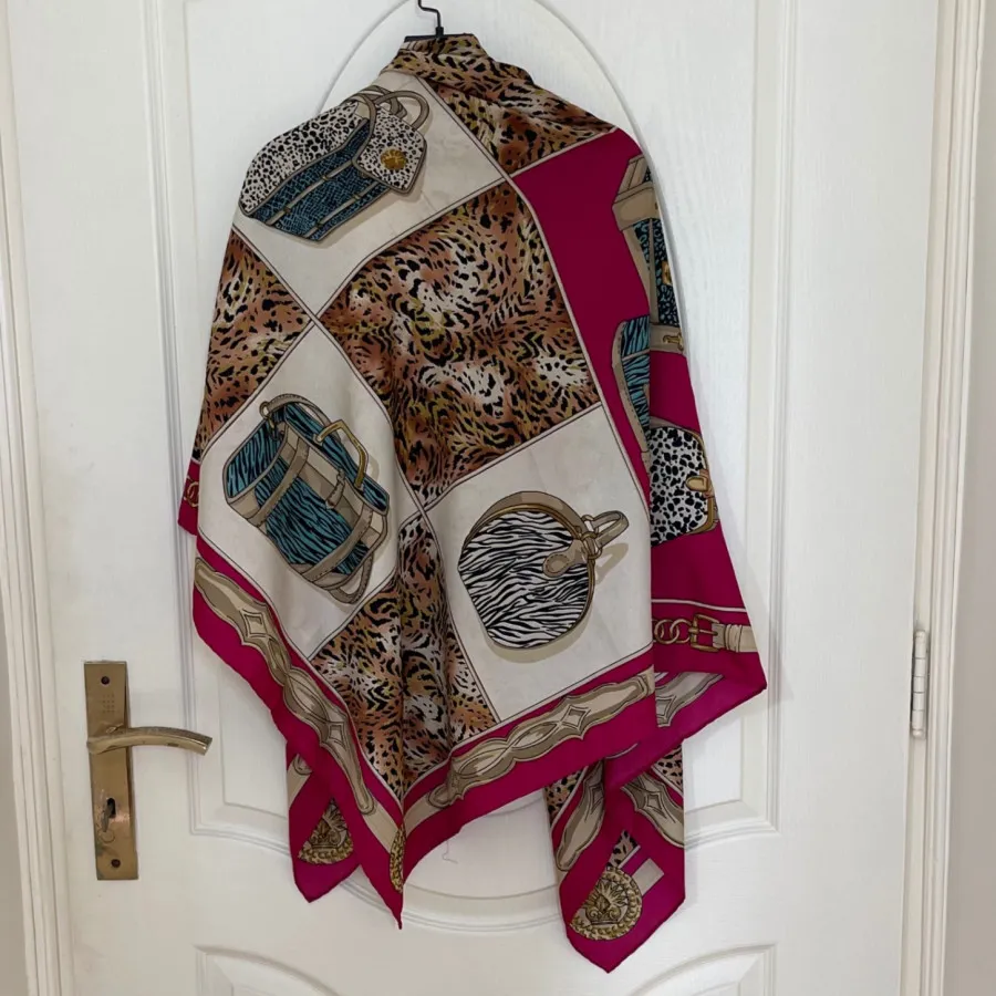 روسری لبه دست دوز خارجی