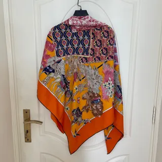 روسری لبه دست دوز