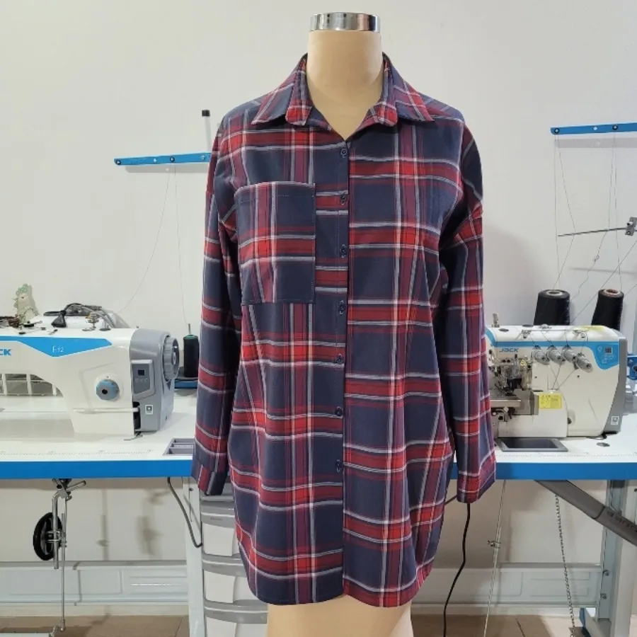 مانتو چهارخانه درجه‌یک