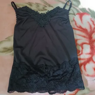 تاپ مشکی گیپور