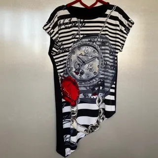 تیشرت آستین حلقه