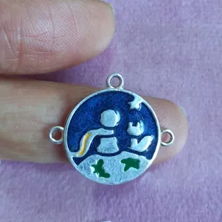 پلاک نقره شازده کوچولو