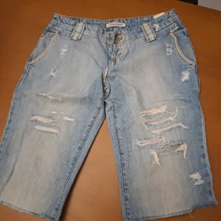 شلوارک جین زارپدار