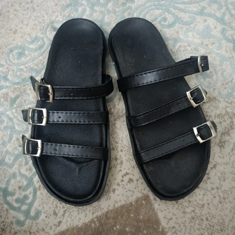 صندل تابستانی مشکی