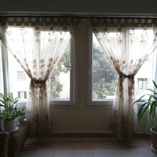 پرده حریر 2 در 150