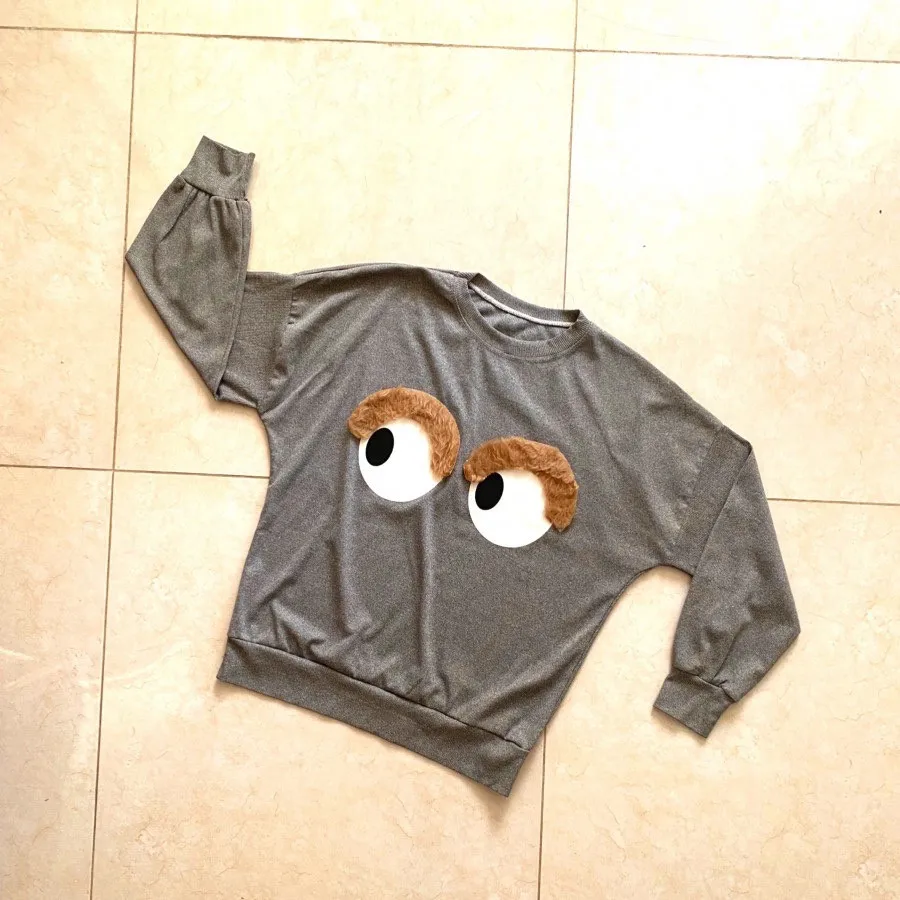 بلوزپاییزه طوسی سایز40