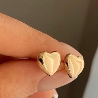 گوشواره قلبی میخی