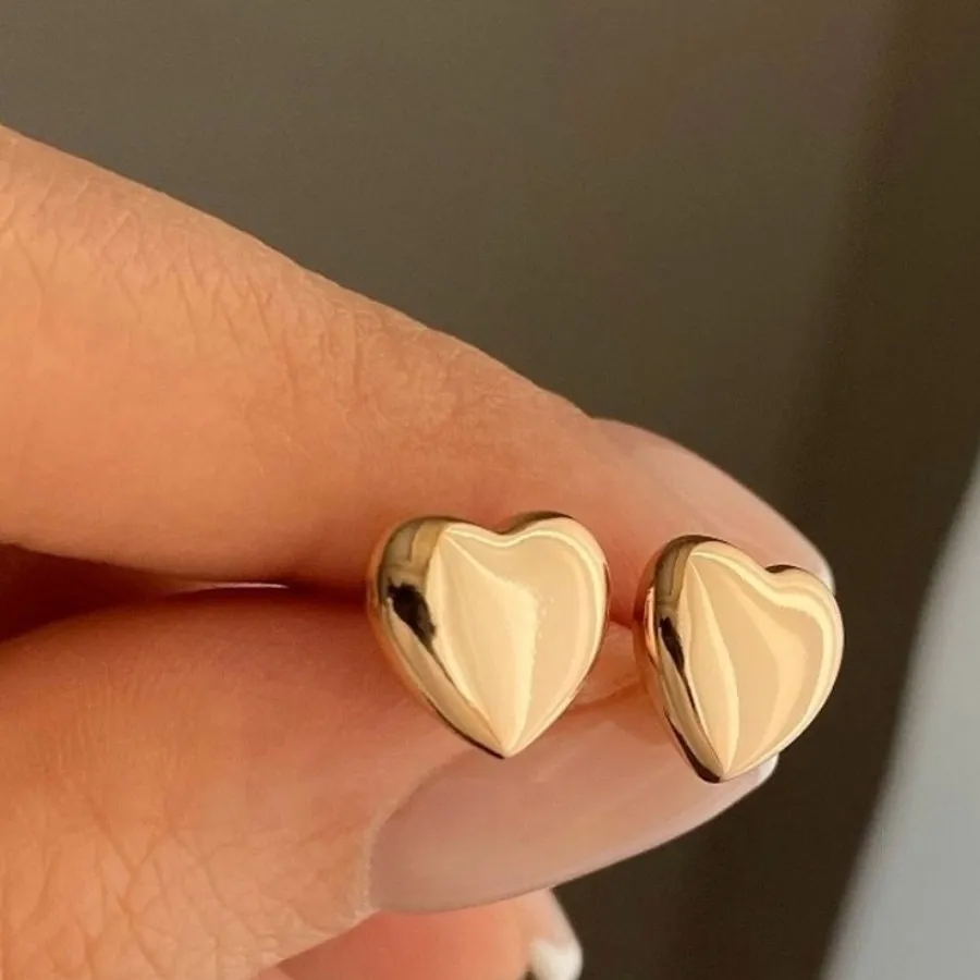 گوشواره قلبی میخی