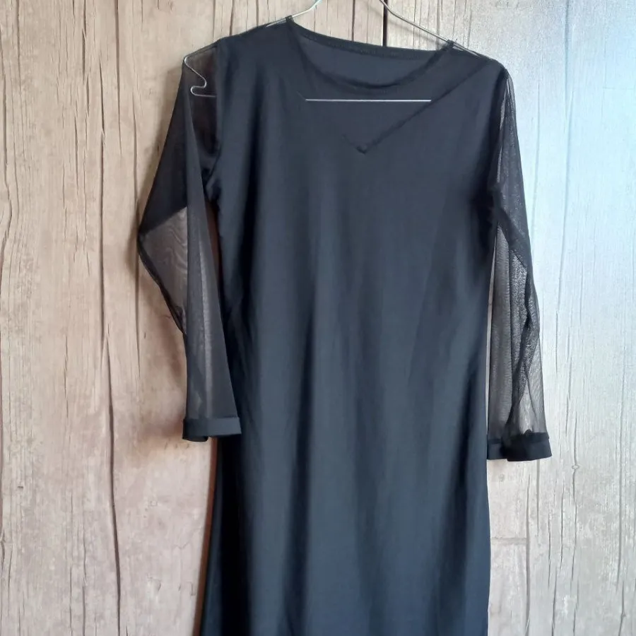 تونیک مشکی توری