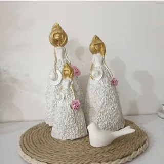 مجسمه عروس 3 عددی