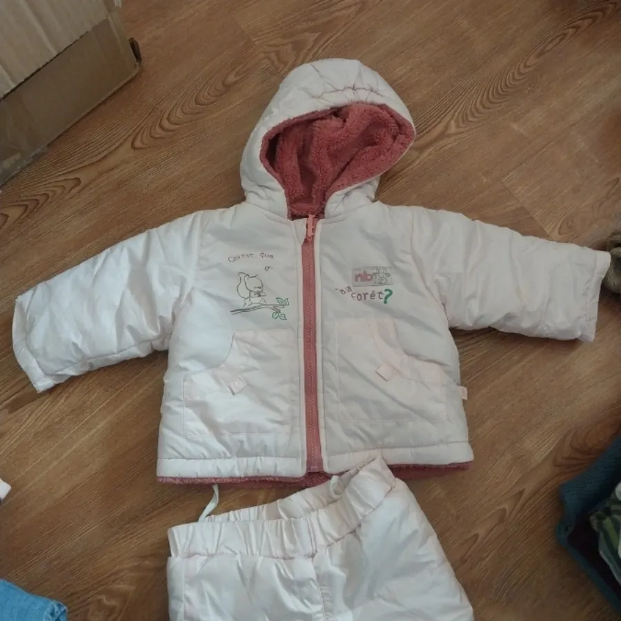 ست کاپشن شلوار بچگانه