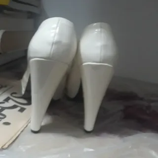 کفش نباتی پاشنه بلند