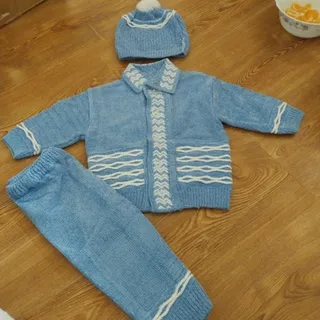 بافت سه تیکه نوزادی