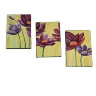 تابلو سه تکه رنگ روغن