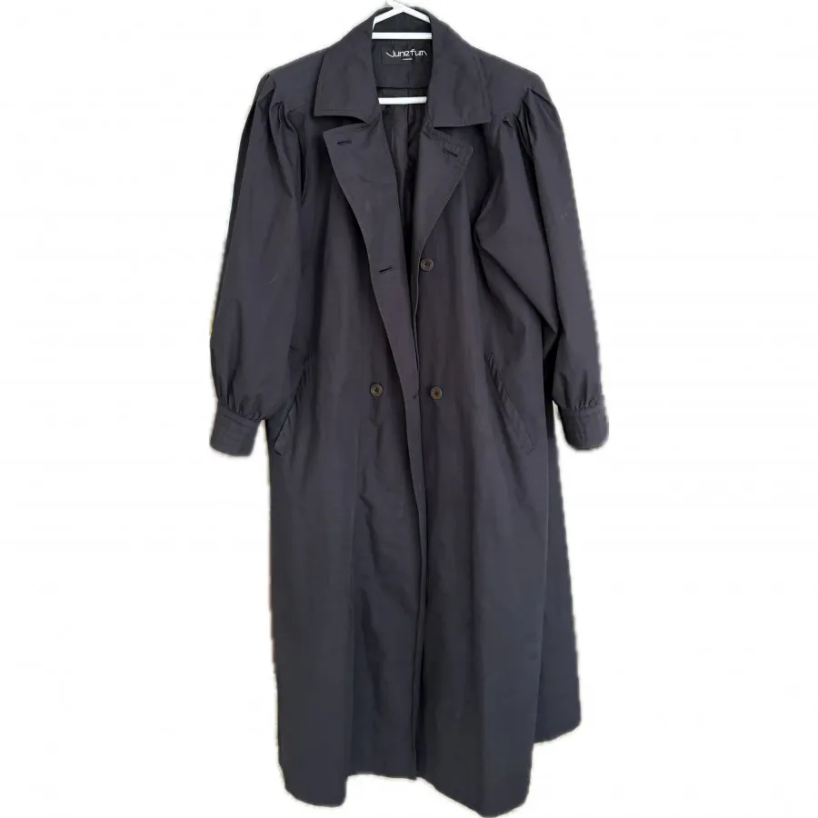 ترنچ کت مشکی