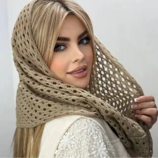 شال رینگی مکرومه