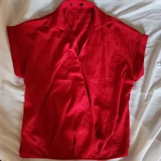 شومیز کلسی قرمز