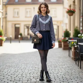 بلوز مخمل کبریتی