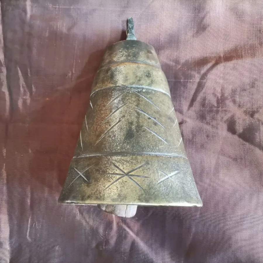 زنگوله برنجی آنتیک