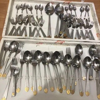 ست قاشق چنگال