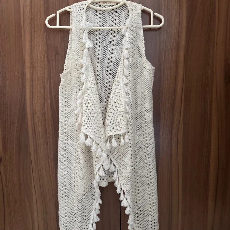 رویه کت بافت شیک سفید