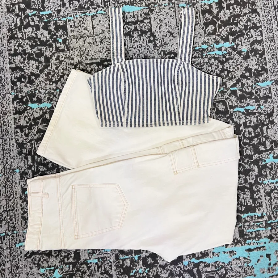 کراپ تاپ جین زارا