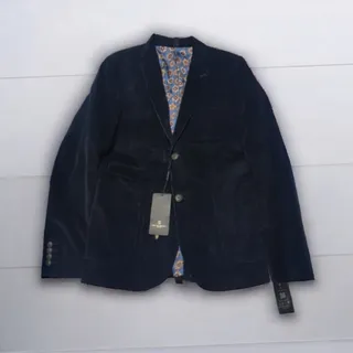 کت مخمل ترک سرمه ای