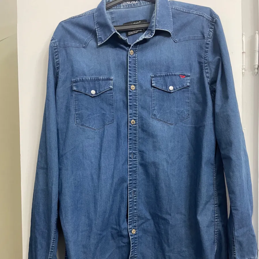 شومیز جین زنانه کاملا نو