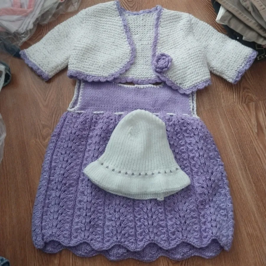 ست دستبافت دخترانه