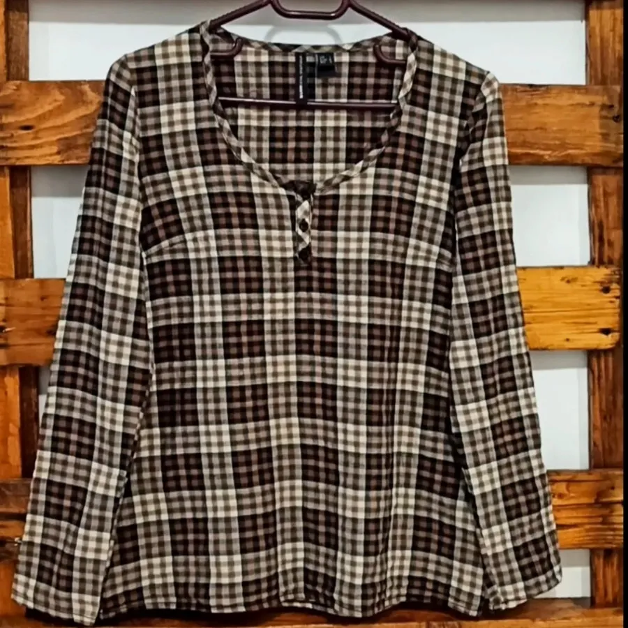 شومیز چهارخونه