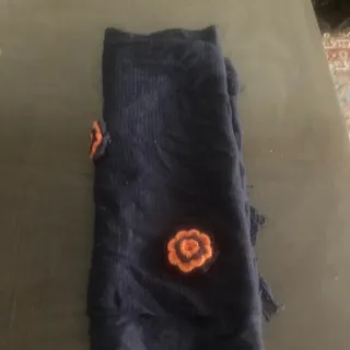 شال بافت گل برجسته