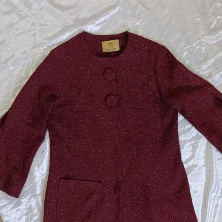 پالتو فوتر زرشکی