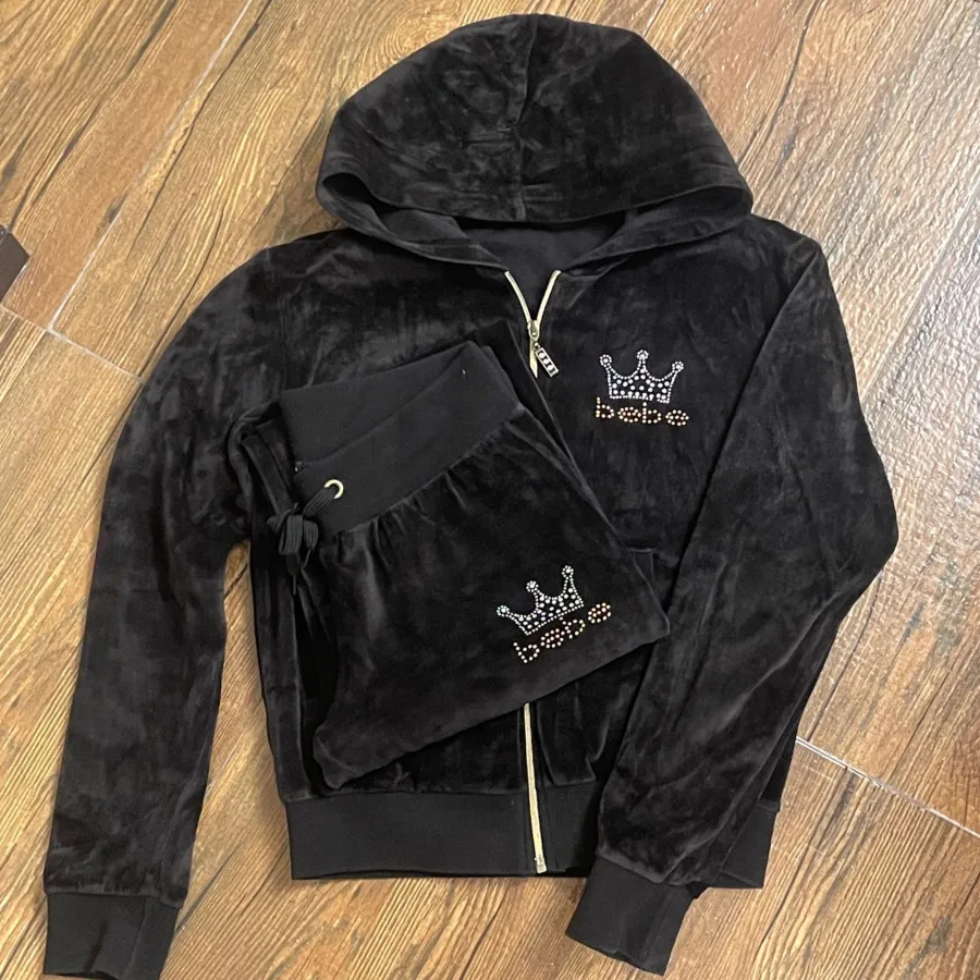 سوییشرت شلوار مخمل