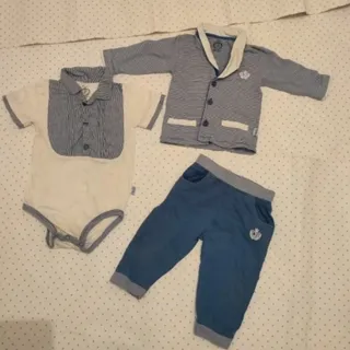 ست 3 تیکه نوزادی